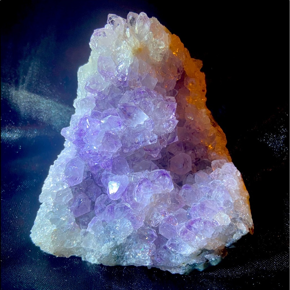 Amethyst raw crystal form